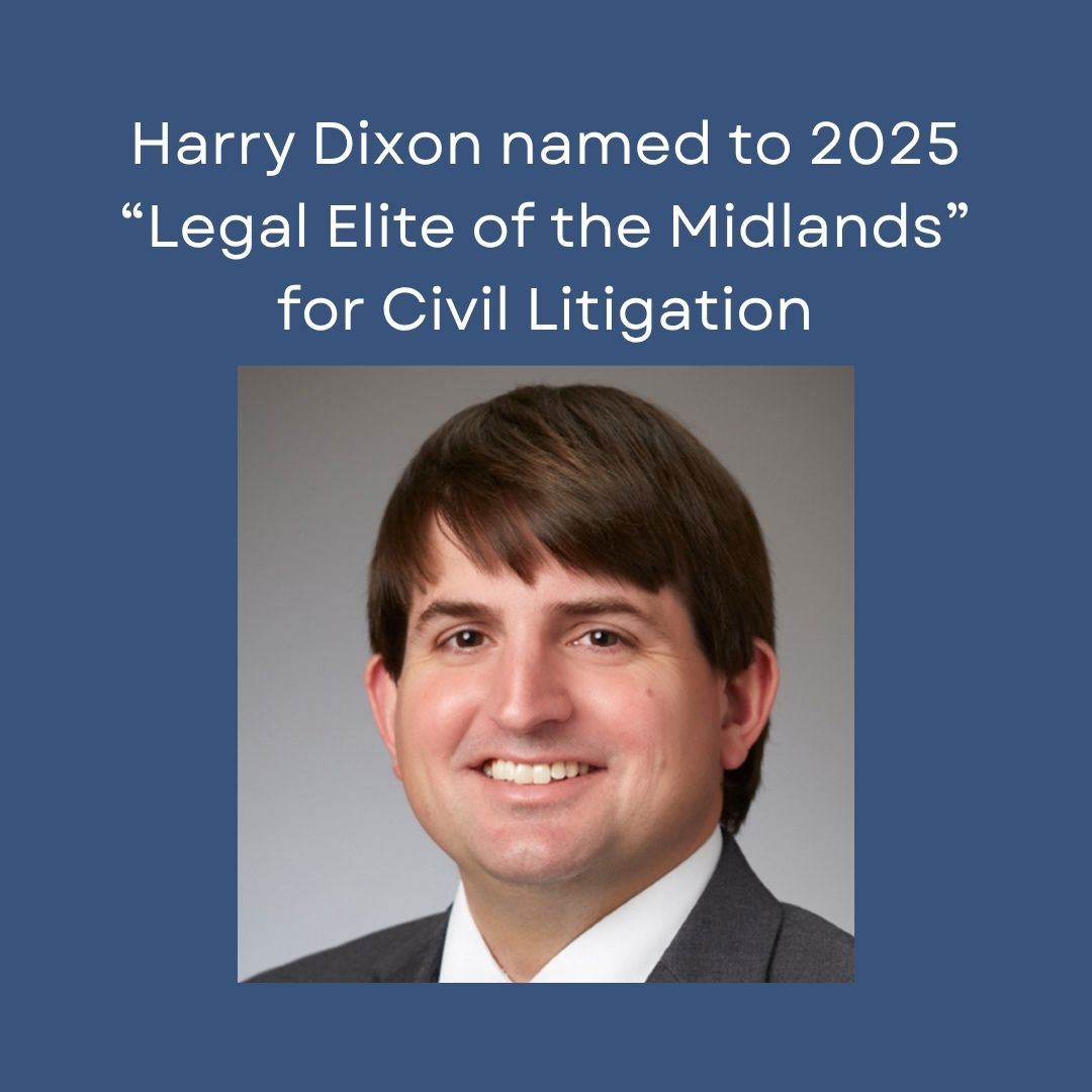 Harry Dixon named to “Legal Elite of the Midlands” for 2025